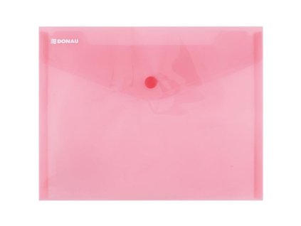 Zakl.pouzdro s drukem Donau-C5,180mic,tr.červ.,1ks