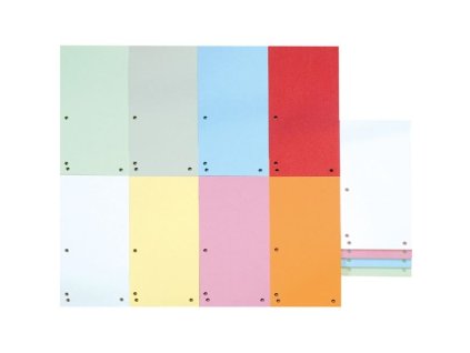 Papírové rozliš. Donau,1/3 A4,pap.,100ks,mix barev