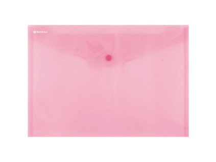 Zakl.pouzdro s drukem Donau-A4,180mic,tr.červ.,1ks