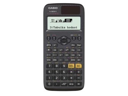 Vědecká kalkulačka Casio FX 85CE-X, černá