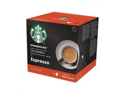 Kávové kapsle "Espresso Colombia Medium Roast", 12ks, STARBUCKS by Dolce Gusto