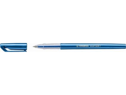 Kuličkové pero "Excel", modrá, 0,38mm, s uzávěrem, STABILO