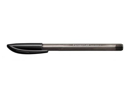 Kuličkové pero "Ball", černá, 0,3 mm, s uzávěrem, STAEDTLER