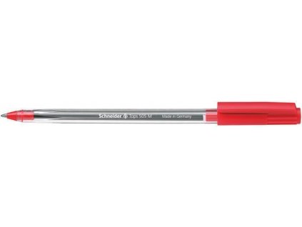 Kuličkové pero "Tops 505 M", červená, 0,5mm, s uzávěrem, SCHNEIDER