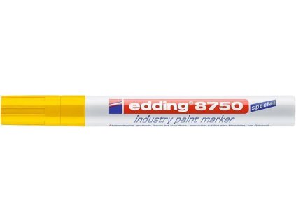 Lakový popisovač "8750", žlutá, 2-4 mm, průmyslový, EDDING 7580197004