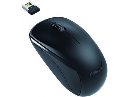 Myš, bezdrátová, optická, malá velikost, GENIUS "NX-700", černá