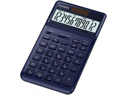 Kalkulačka stolní, 12 místný displej, CASIO "JW 200SC", modrá