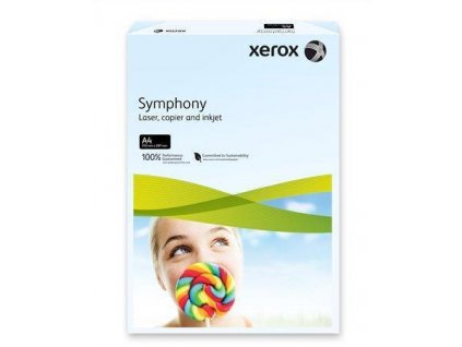 Xerografický papír "Symphony", světle modrá, A4, 80g, XEROX