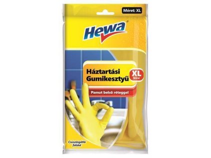 Pracovní rukavice, latex, velikost XL, HEWA