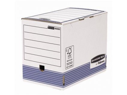Archivační krabice "BANKERS BOX® SYSTEM by FELLOWES®", modrá, 200 mm, A4, FELLOWES
