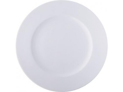 Mělký talíř "Economic", bílý, 24 cm, 6 ks sada
