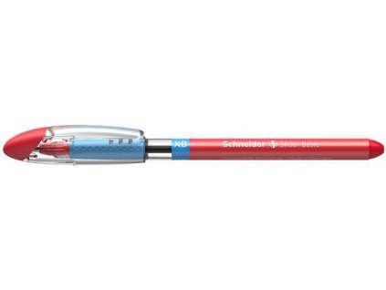 Kuličkové pero "Slider XB", červená, 0,7mm, s uzávěrem, SCHNEIDER