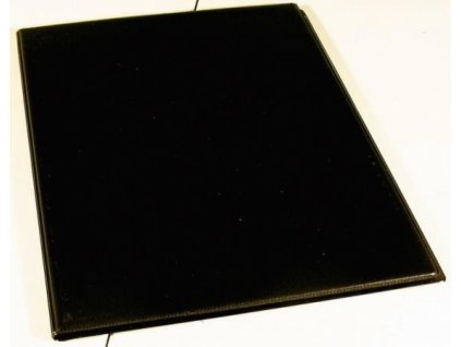 Konferenční desky, A4, koženka, PANTAPLAST, černé