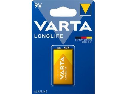 Baterie, 9V, 1 ks,VARTA "Longlife Extra"