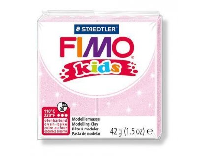 Modelovací hmota Fimo kids 42g perleťová růžová