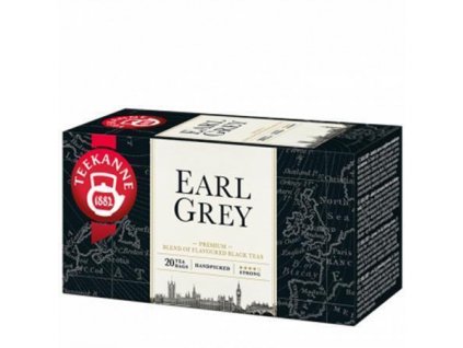 Černý čaj "Earl grey", 12x1,65 g, TEEKANNE