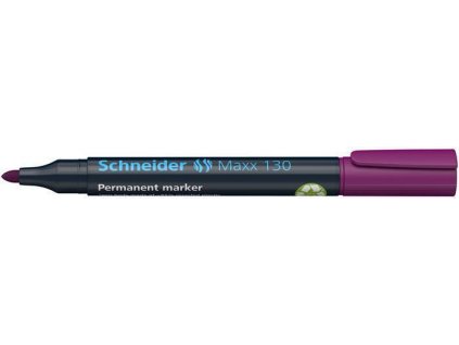 Permanentní popisovač "Maxx 130", fialová, 1-3mm, kuželový hrot, SCHNEIDER