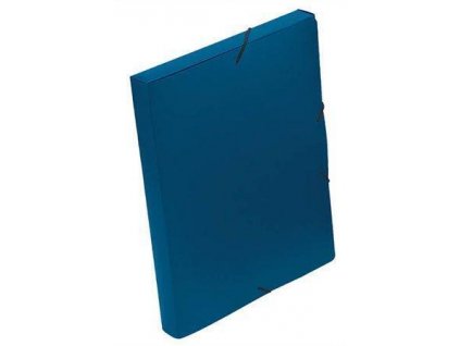 Desky s gumičkou "Coolbox", modré, PP, 30 mm, A4, VIQUEL