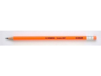 Grafitová tužka "Neon", oranžová, HB, šestihranná, STABILO