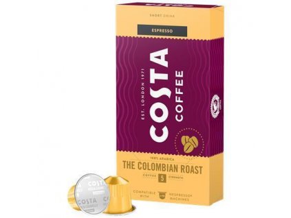 Kávové kapsle "The Colombian Roast", 10 ks, do kávovarů Nespresso®, COSTA