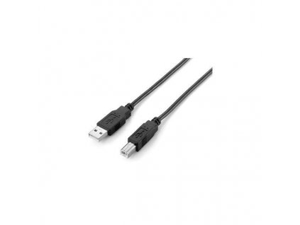 USB kabel 2.0 pro tiskárnu, USB-A / USB-B, 1,8 m, EQUIP 128860