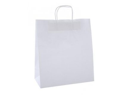 Dárková taška, bílá, 35x16x40 cm, APLI