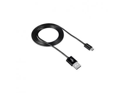 USB kabel "UM-1", černá, USB 2.0-microUSB, 1 m, CANYON CNE-USBM1B