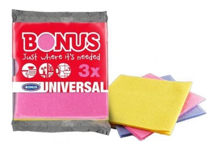 Univerzální hadřík "Universal", 3 ks, BONUS B163