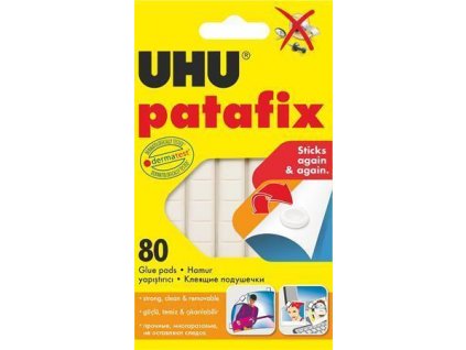 Lepicí guma "Patafix", 80 kusů / balení, UHU 1160039125