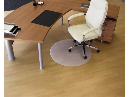 Podložka pod židli, na tvrdou podlahu, kulatý tvar, průměr 90 cm, BSM, 02-090R