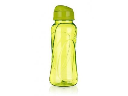 Láhev, 500 ml, plastová, světle zelená