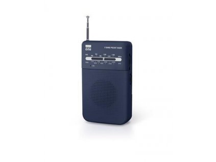 Kapesní rádio "R206", tmavě modrá, NEW ONE
