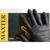 Ochranné rukavice, černá, jednorázové, nitrilové, vel. XL, 100 ks, nepudrované, 5,5 g