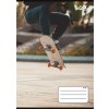 Sešit "Skateboard", 21-32, mix motivů, A5, linkovaný, 32 listů, COOL BY VICTORIA
