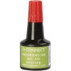 Razítková barva Q-Connect, 28 ml, červená
