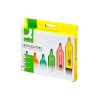 Zvýrazňovač Q-Connect, pastelový, sada 6 barev