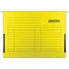 Závěsné desky s bočnicemi DONAU - A4, žluté