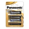 Baterie "Alkaline power", D 2 ks, PANASONIC