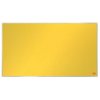 1915430 Širokoúhlá textilní nástěnka "Impression Pro", žlutá, 40"/ 89 x 50 cm, hliníkový rám, NOBO