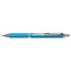 Kuličkové pero "EnerGel BL-407", modrá, 0,35 mm, stiskací mechanismus, nebesky modré tělo, PENTEL BL