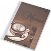 Desky na jídelní lístek "Coffee", motiv káva, A5, PANTA PLAST