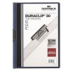 Desky s rychlovazačem "DURACLIP® 30", tmavě modrá, s klipem, A4, DURABLE