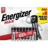Baterie "MAX", AAA, 8 ks, ENERGIZER