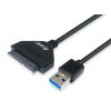 Převodní kabel, USB 3.2-SATA převodník, 0,5 m, EQUIP 133471