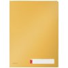 Desky na dokumenty "Cosy", matně žlutá, A4, PP, LEITZ