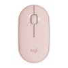 Optická bezdrátová myš "Pebble M350“, růžová, Bluetooth, LOGITECH, 910-005717