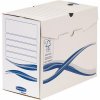 Archivační box "Bankers Box Basic", modro-bílá, A4, 150 mm, FELLOWES