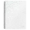 Spirálový sešit "Wow", bílá, čtverečkovaný, A4, 80 listů, LEITZ