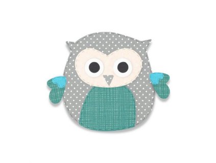 Bigz sova vyřezávací šablona