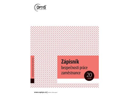 Zápisník bezpečnosti práce - A5